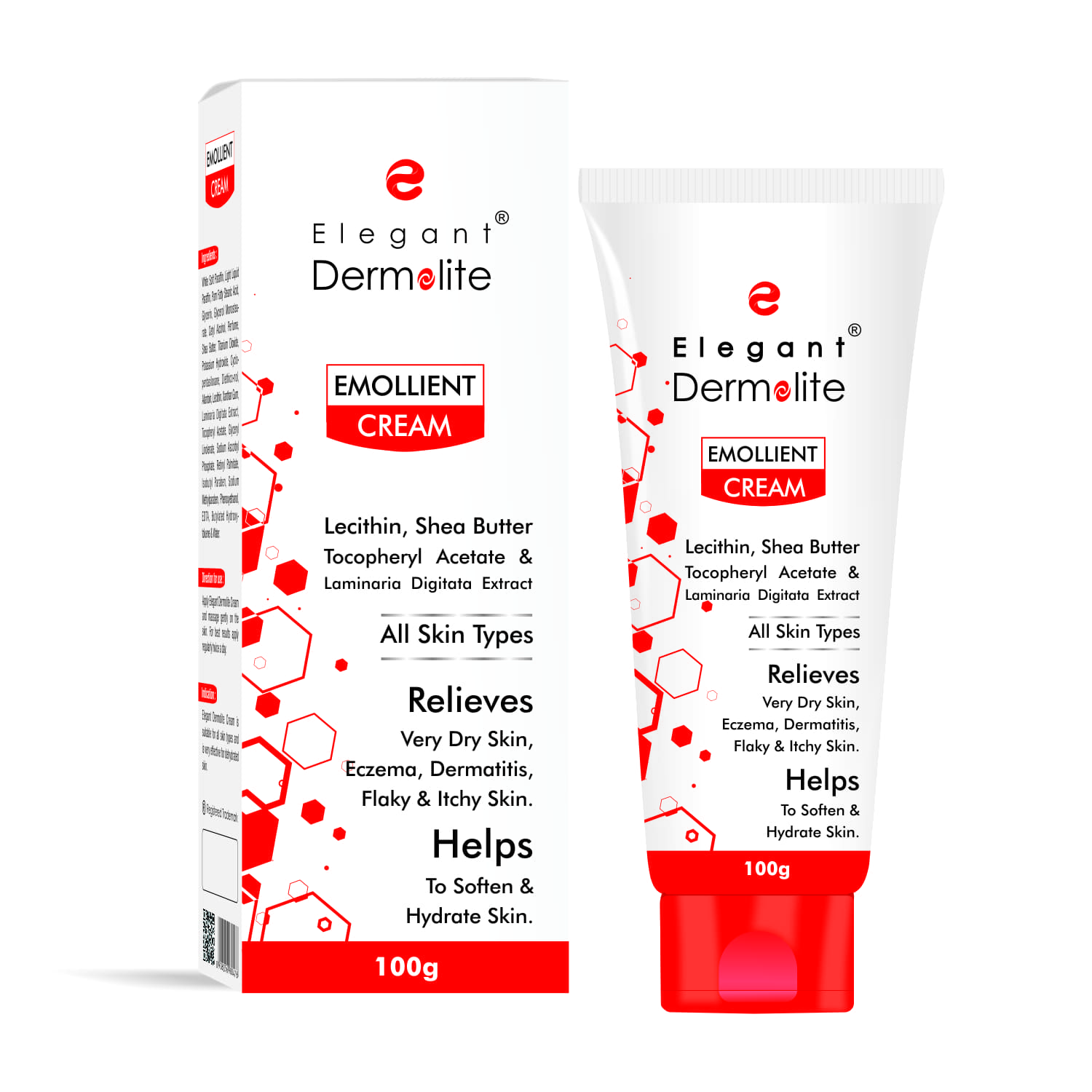 Elegant Dermolite Emollient Cream Dry Skin Care Elegant Cosmed